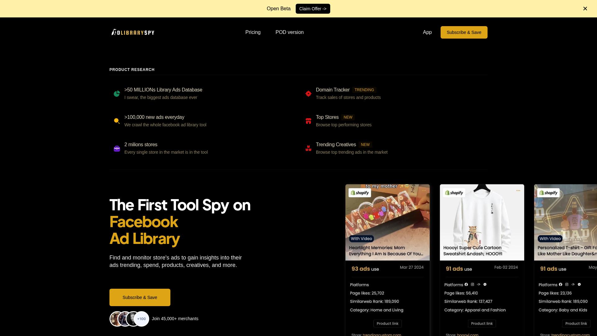 Image associated with AdLibrarySpy