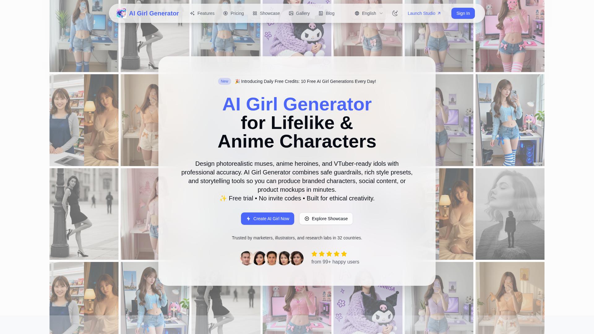 Image associated with AI Girl Generator
