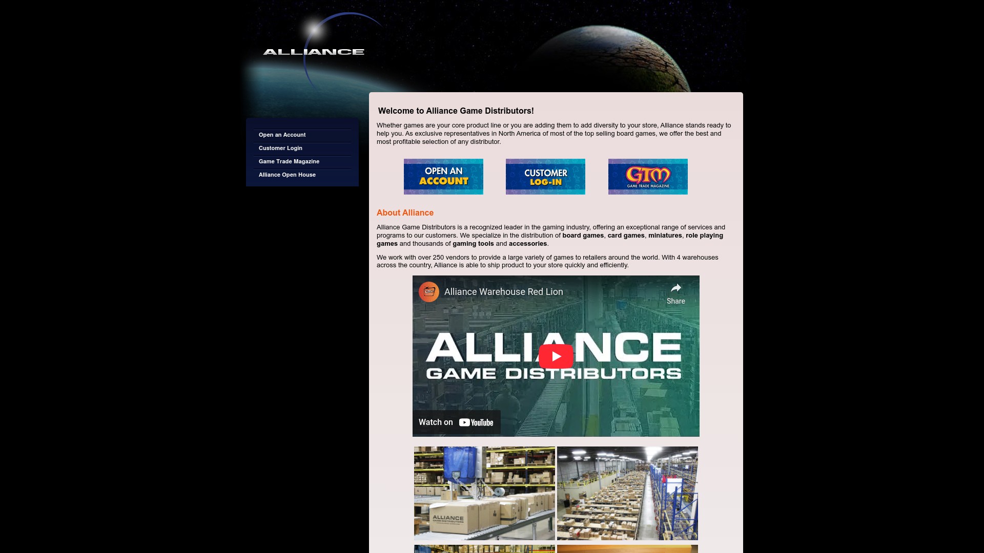 Image associated with Alliance Game Distributors
