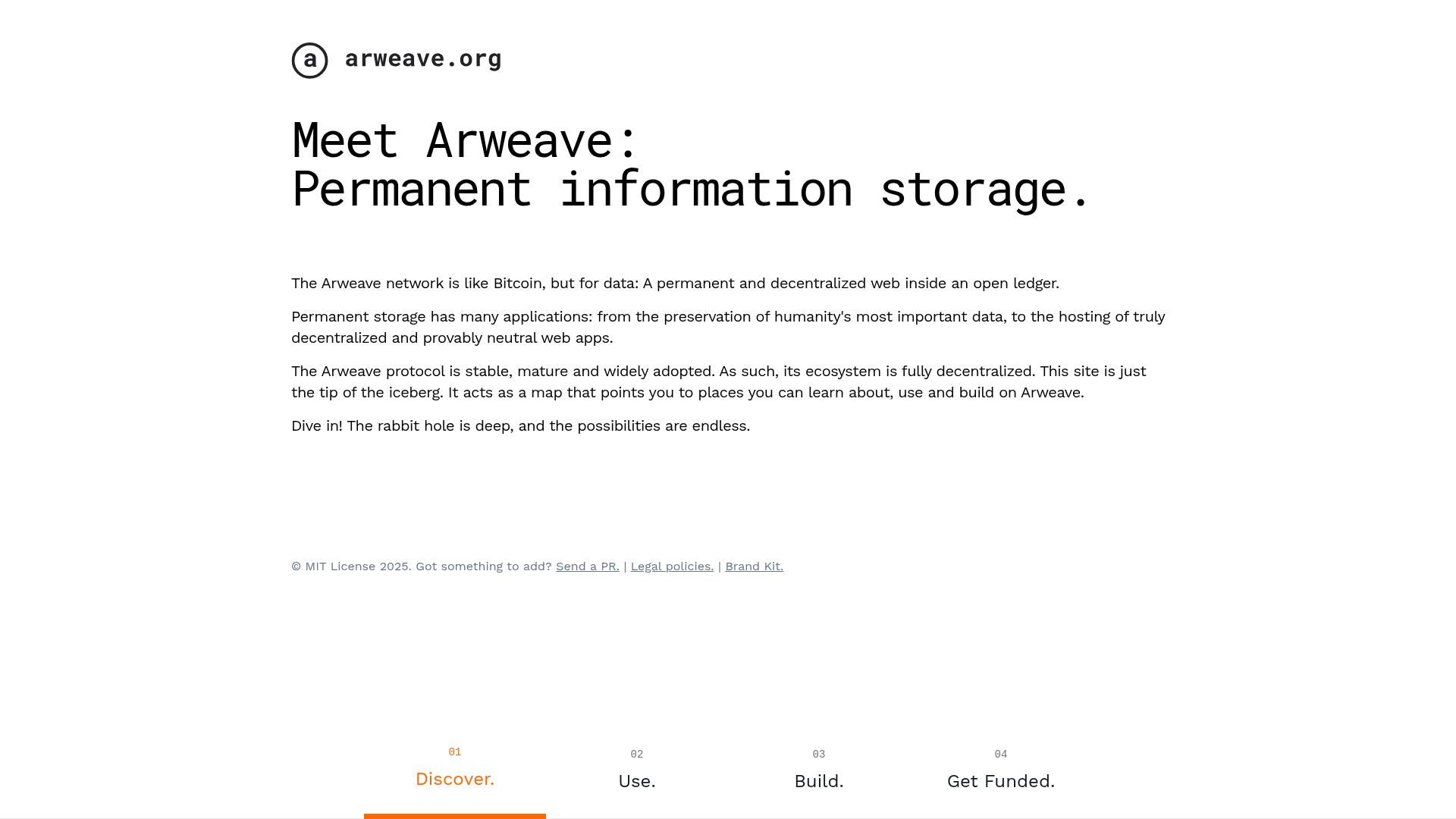 Image associated with Arweave