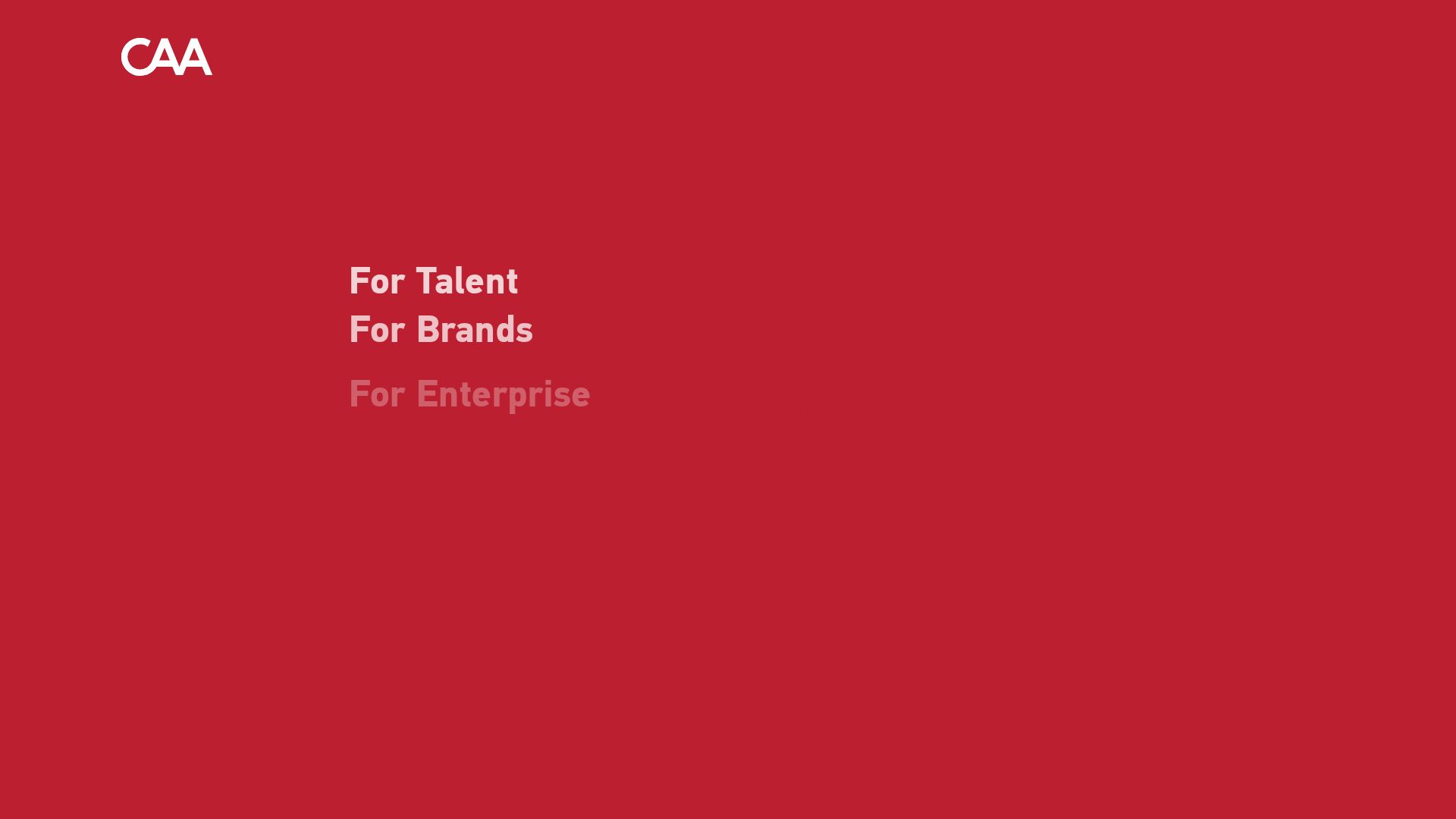 Image associated with Creative Artists Agency
