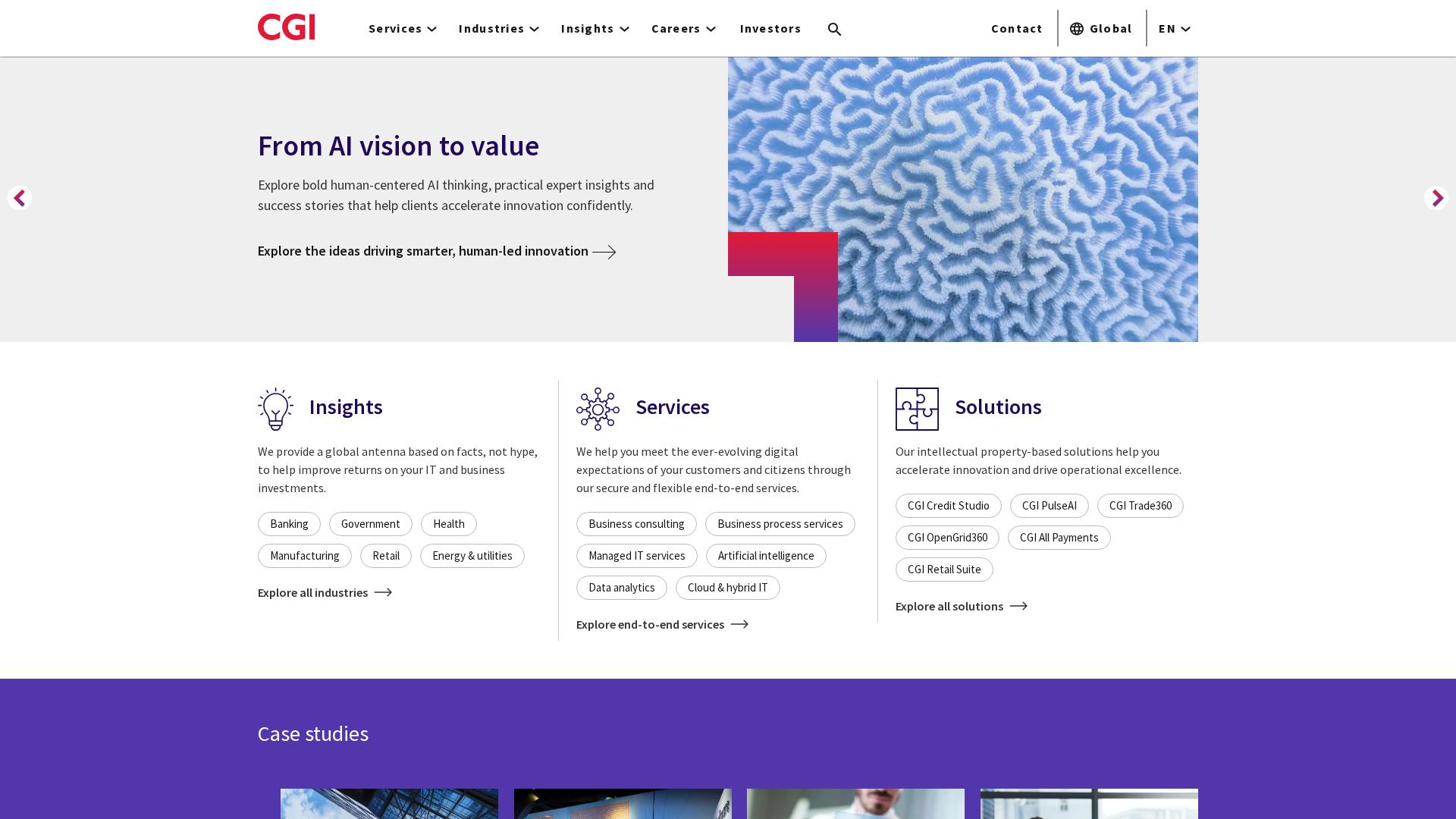 Image associated with CGI Inc.