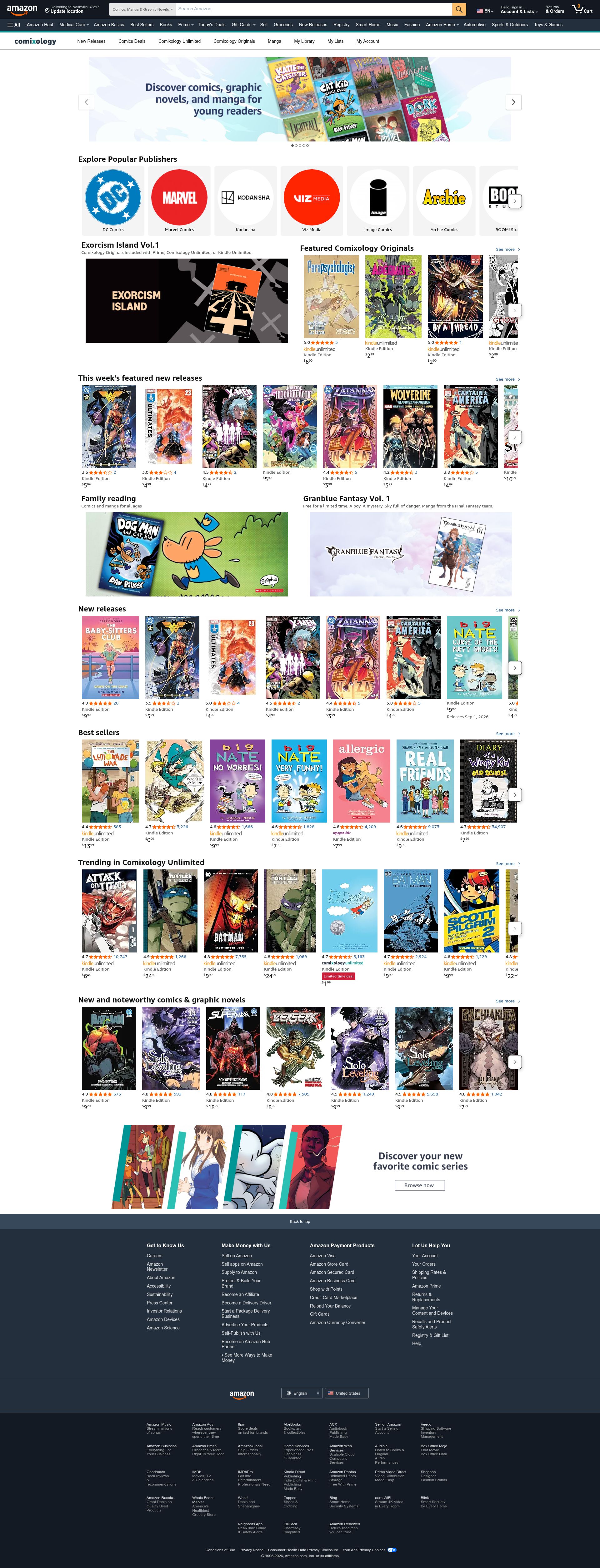 Image associated with ComiXology
