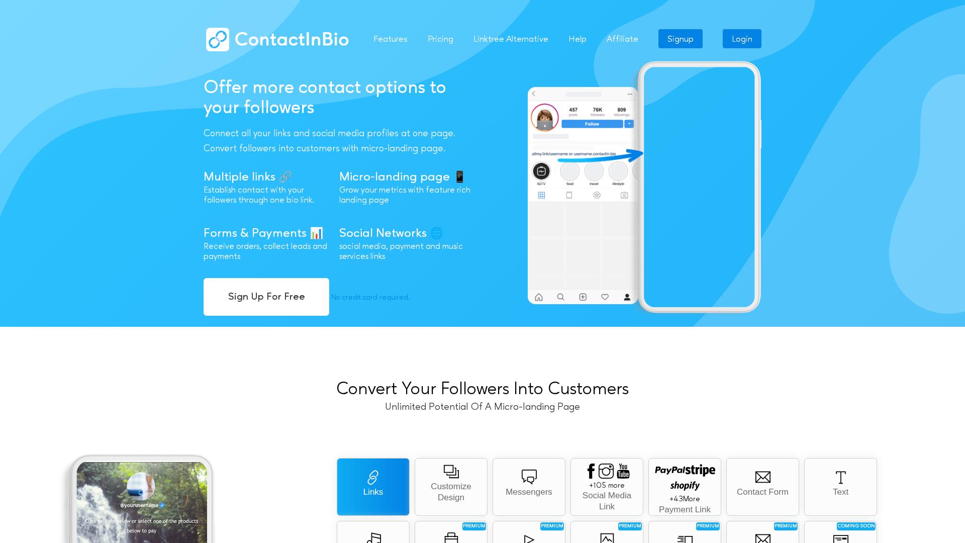 Image associated with ContactInBio