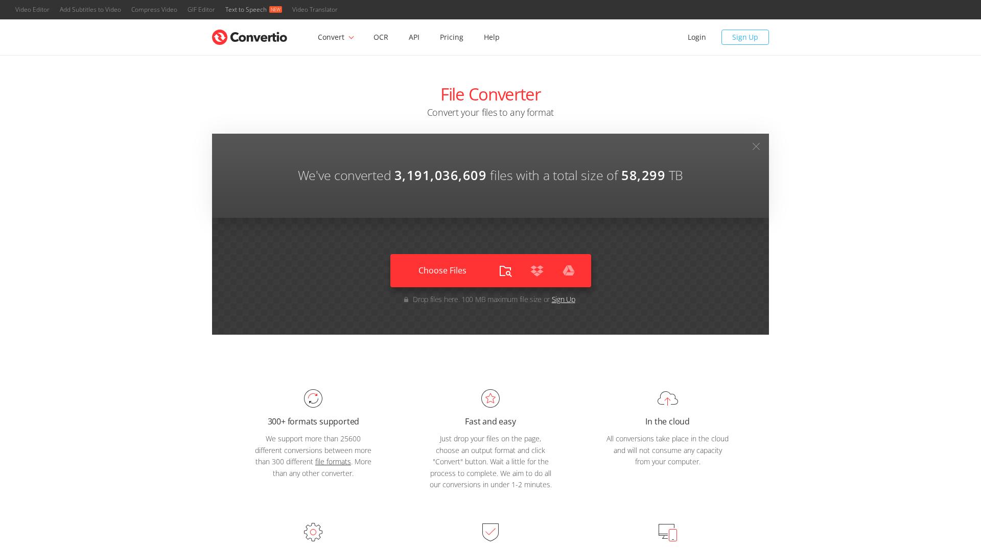 Image associated with Convertio