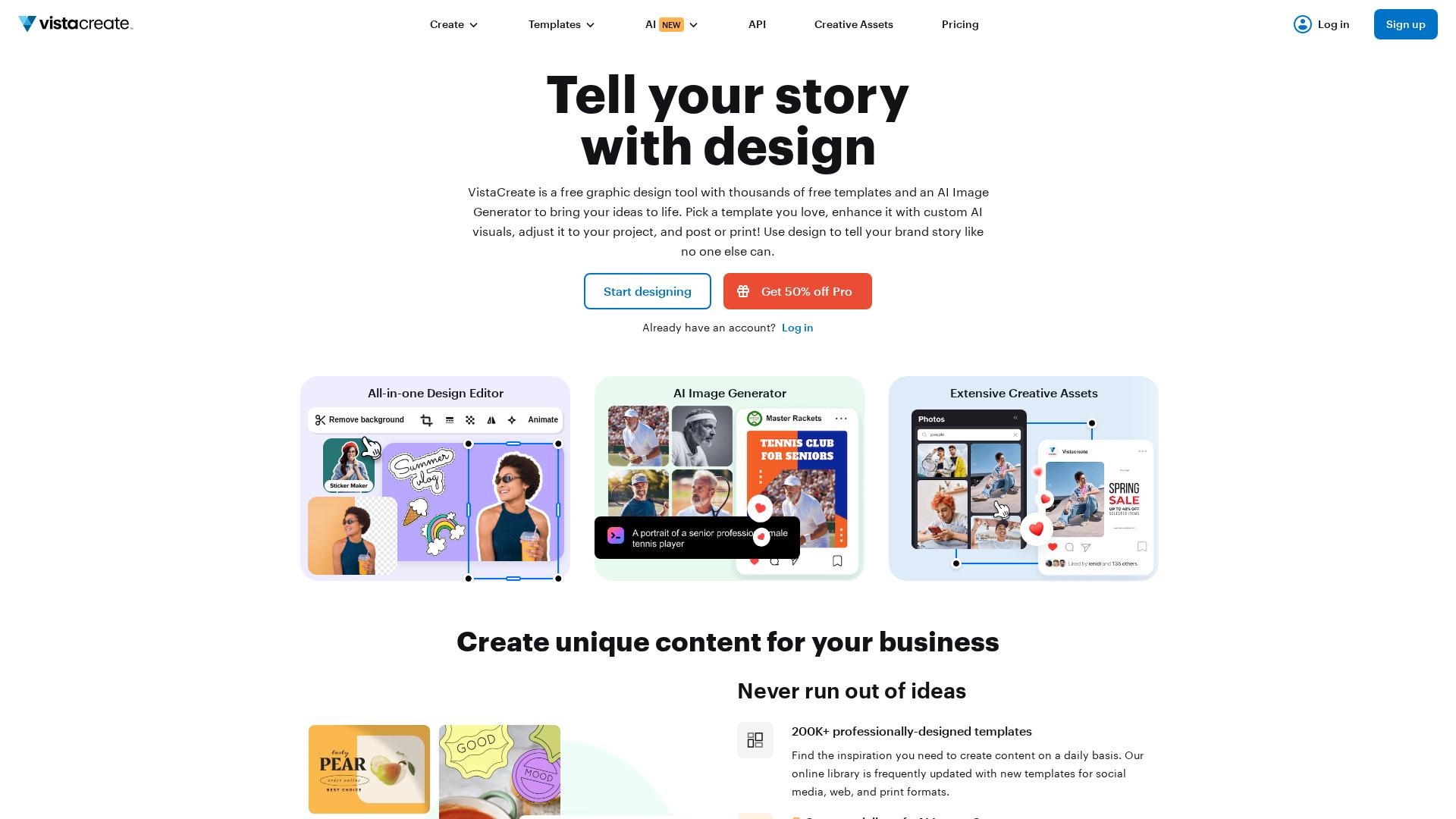 Image associated with VistaCreate