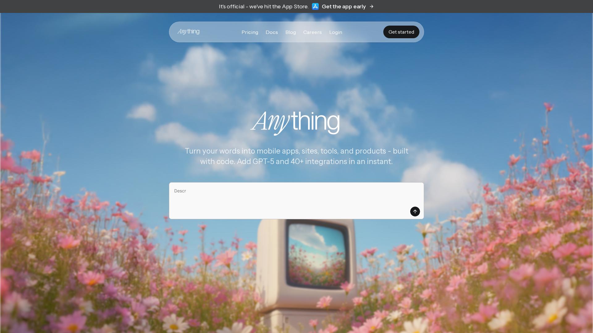 Image associated with Anything
