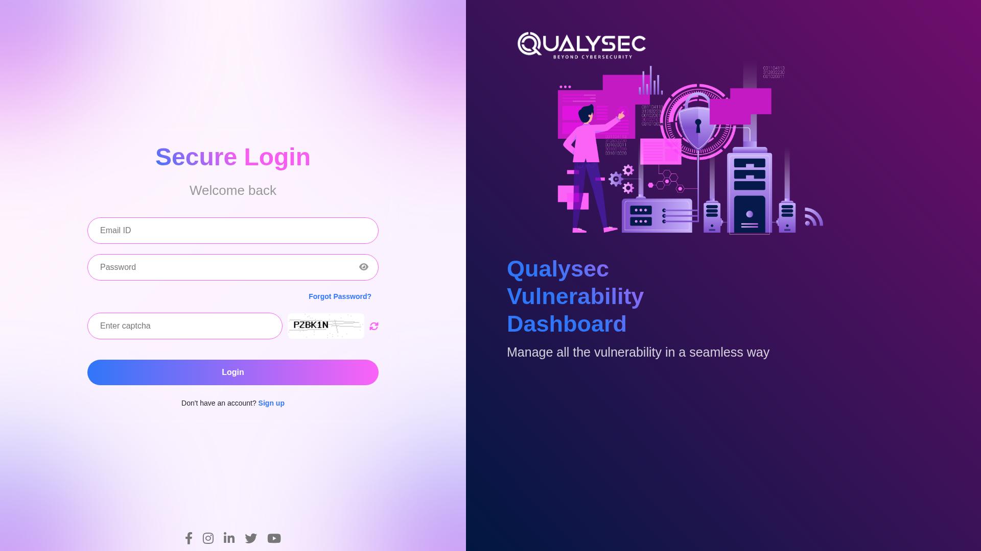 Image associated with Qualysec Dashboard