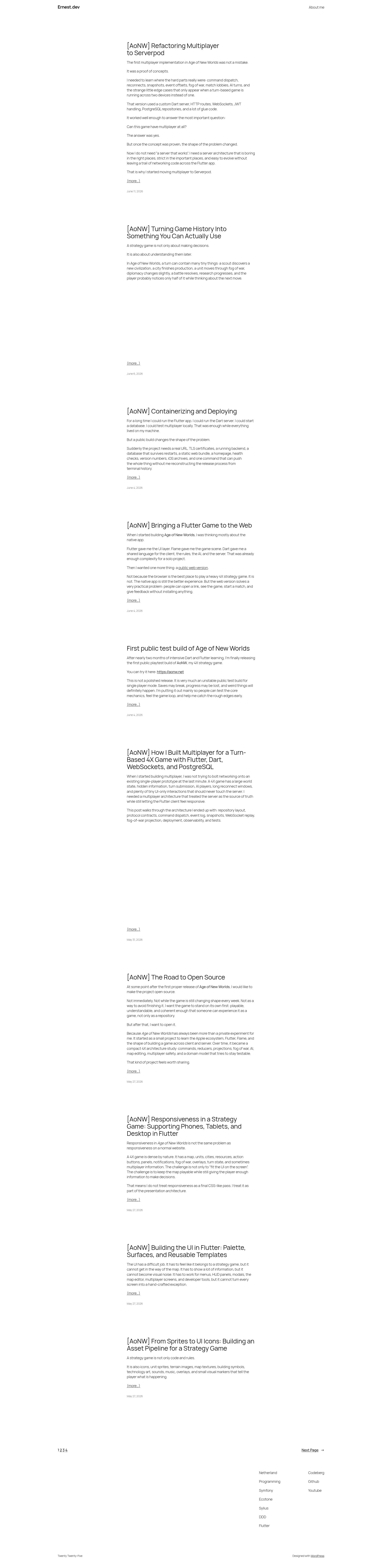Image associated with Ernest.dev