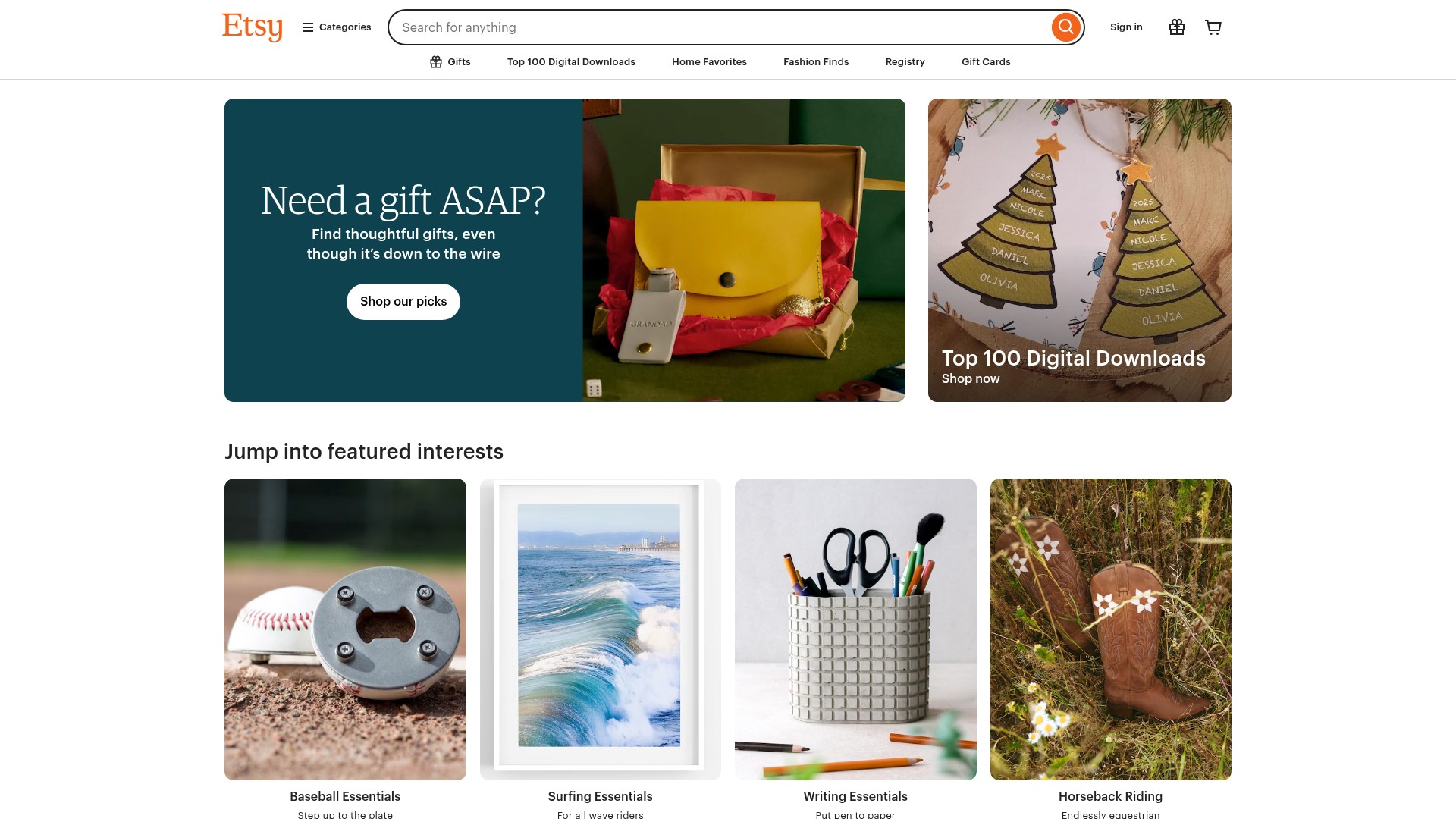 Image associated with Etsy
