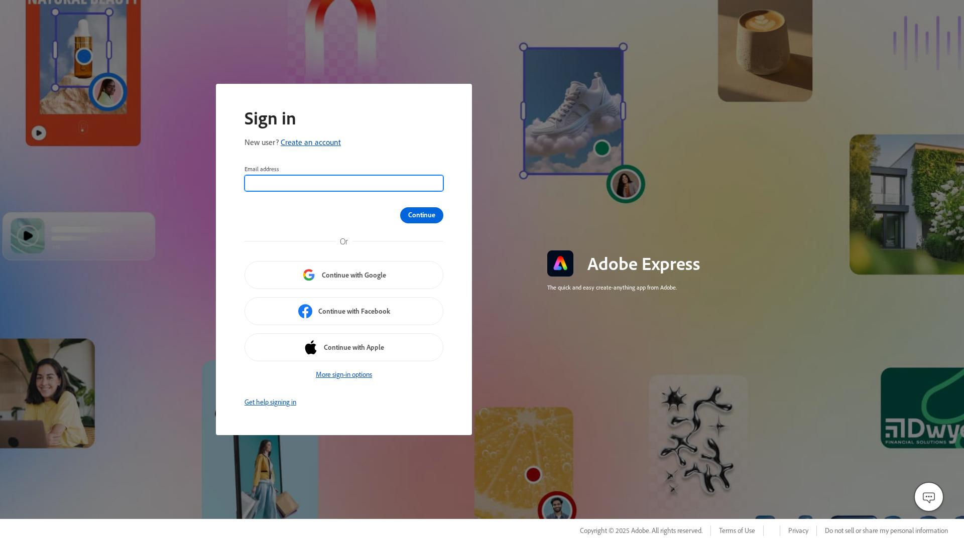 Image associated with Adobe Express