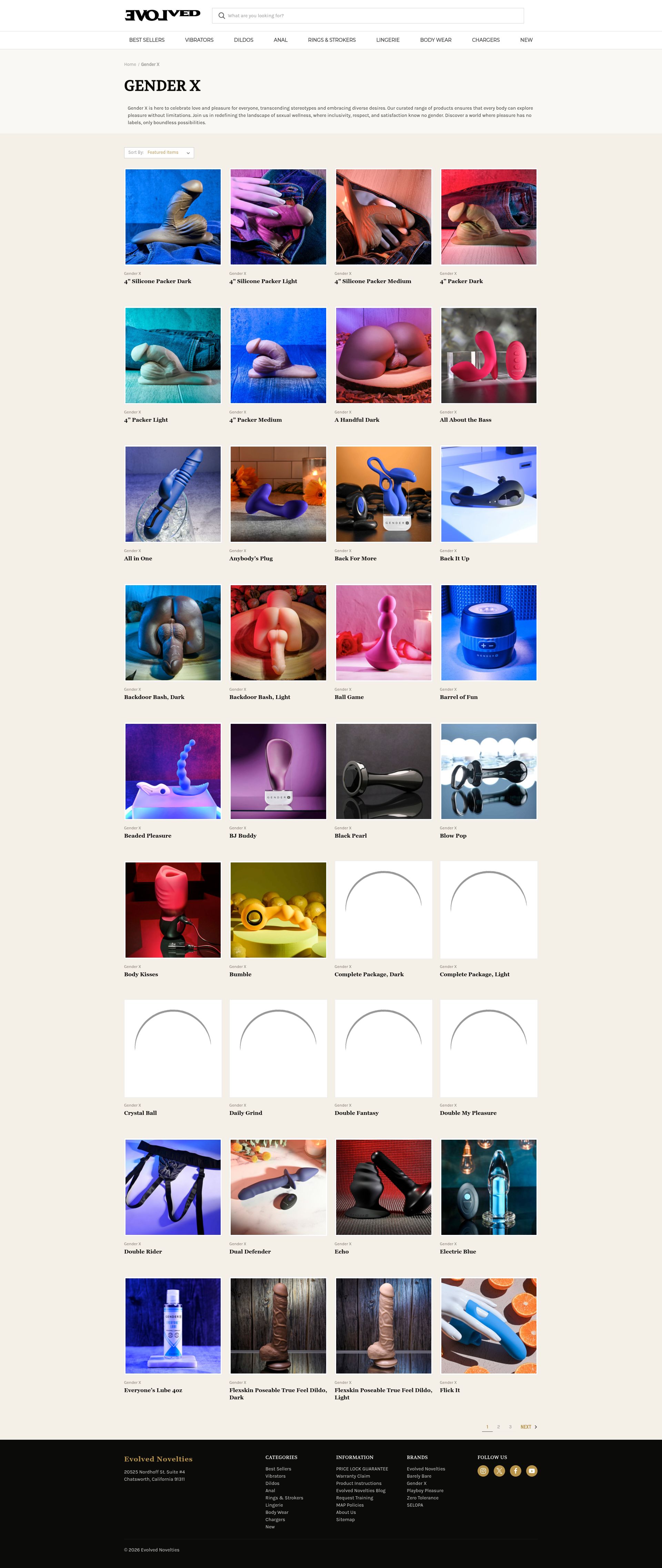 Image associated with Gender X