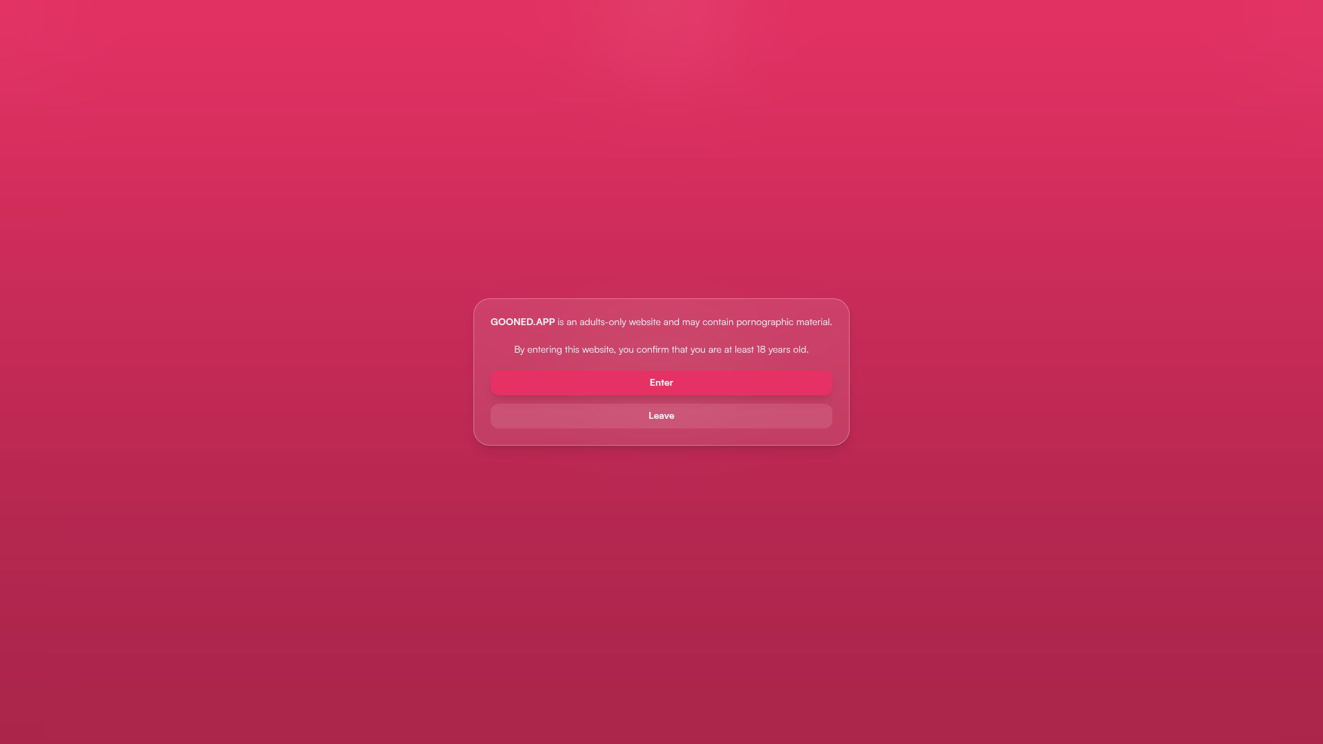 Image associated with Gooned.app