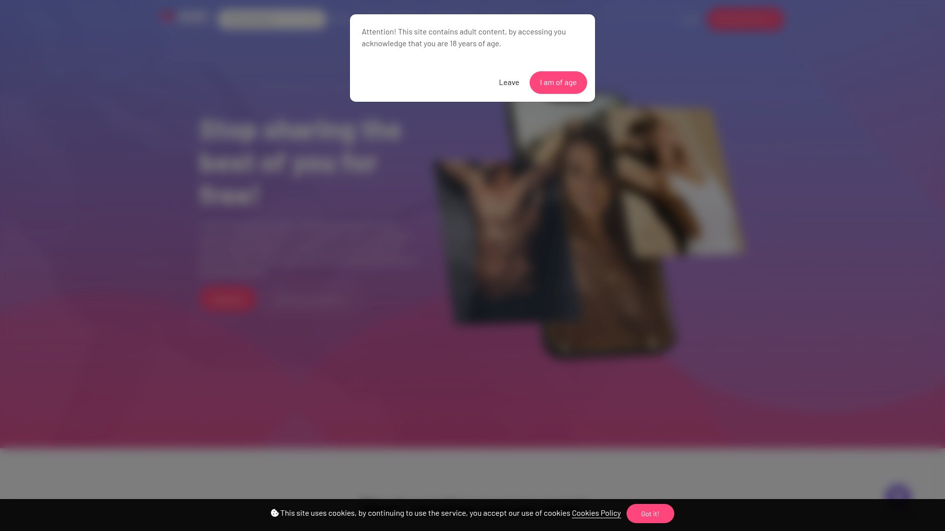 Image associated with Just for Fans