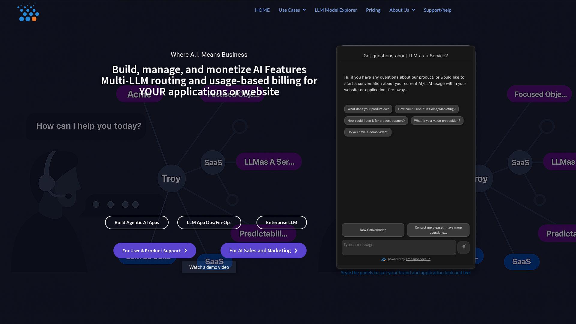Image associated with LLMasAService
