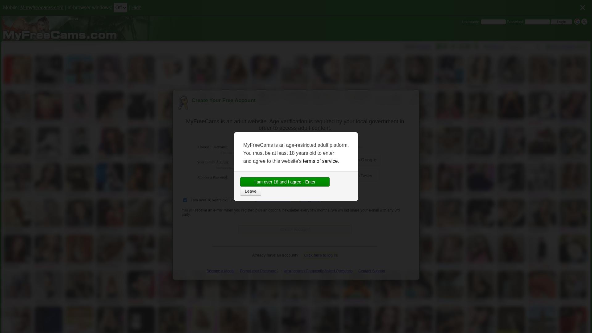 Image associated with MyFreeCams