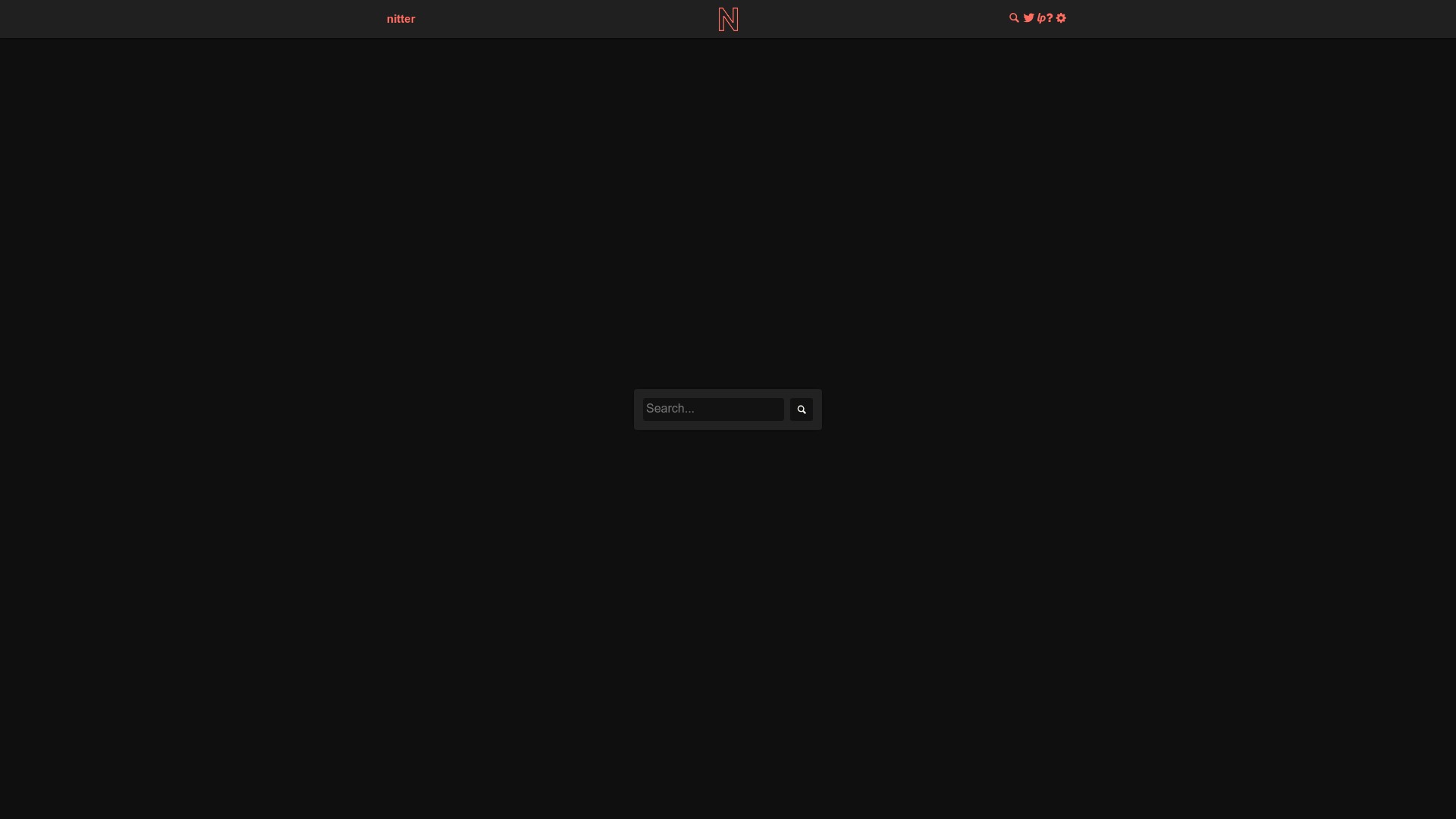 Image associated with Nitter