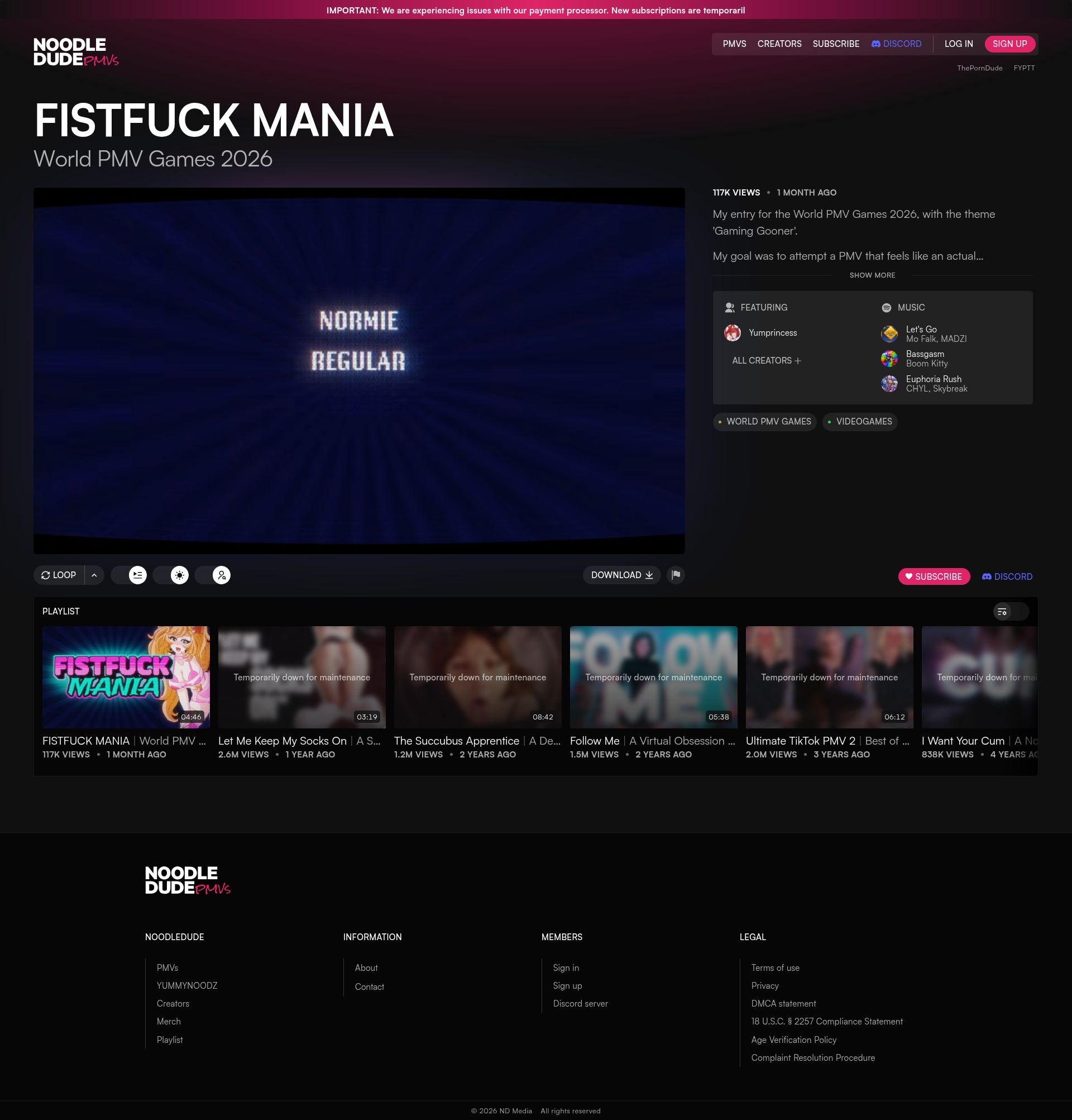 Image associated with NoodleDude PMVs