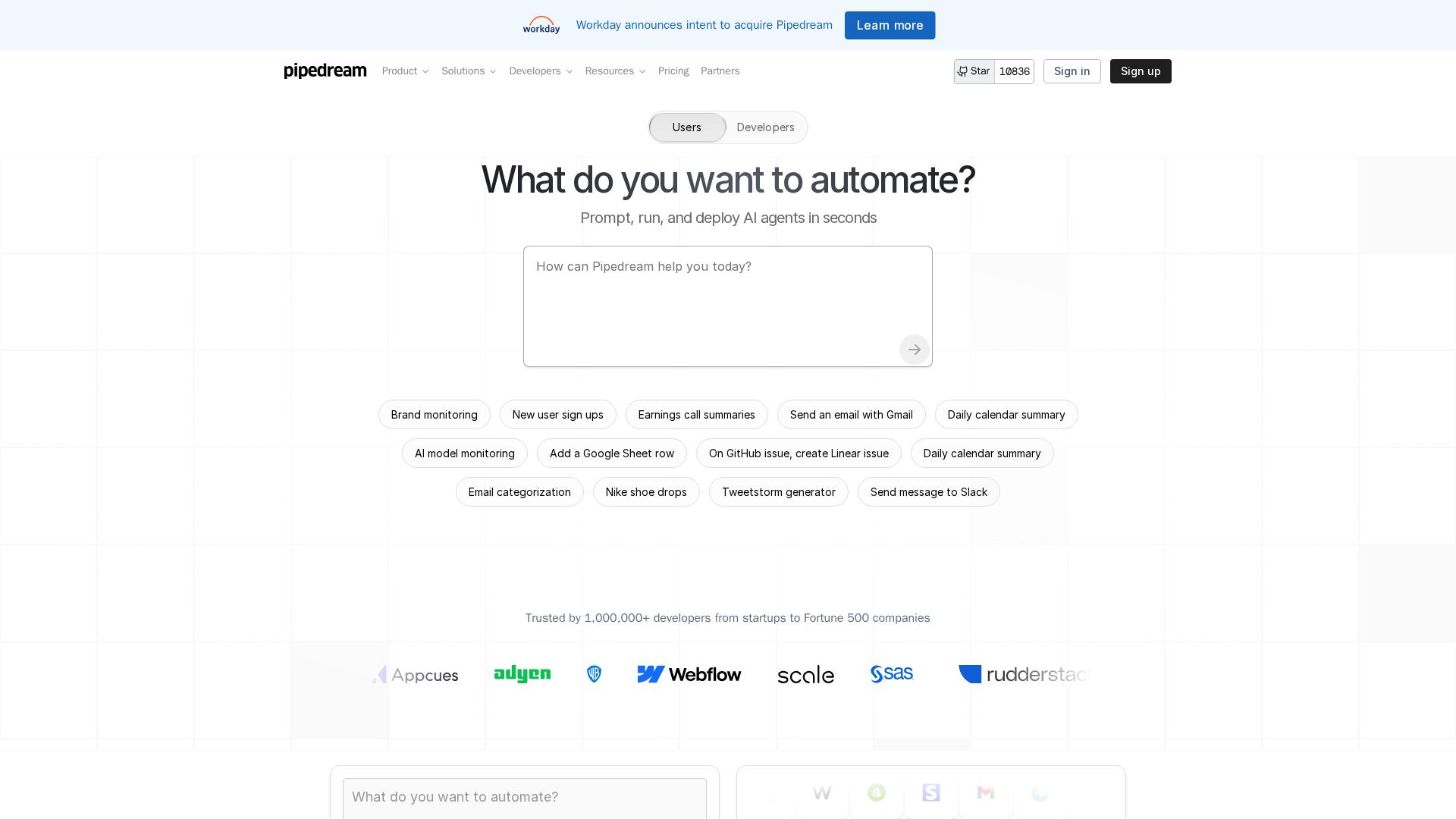 Image associated with Pipedream