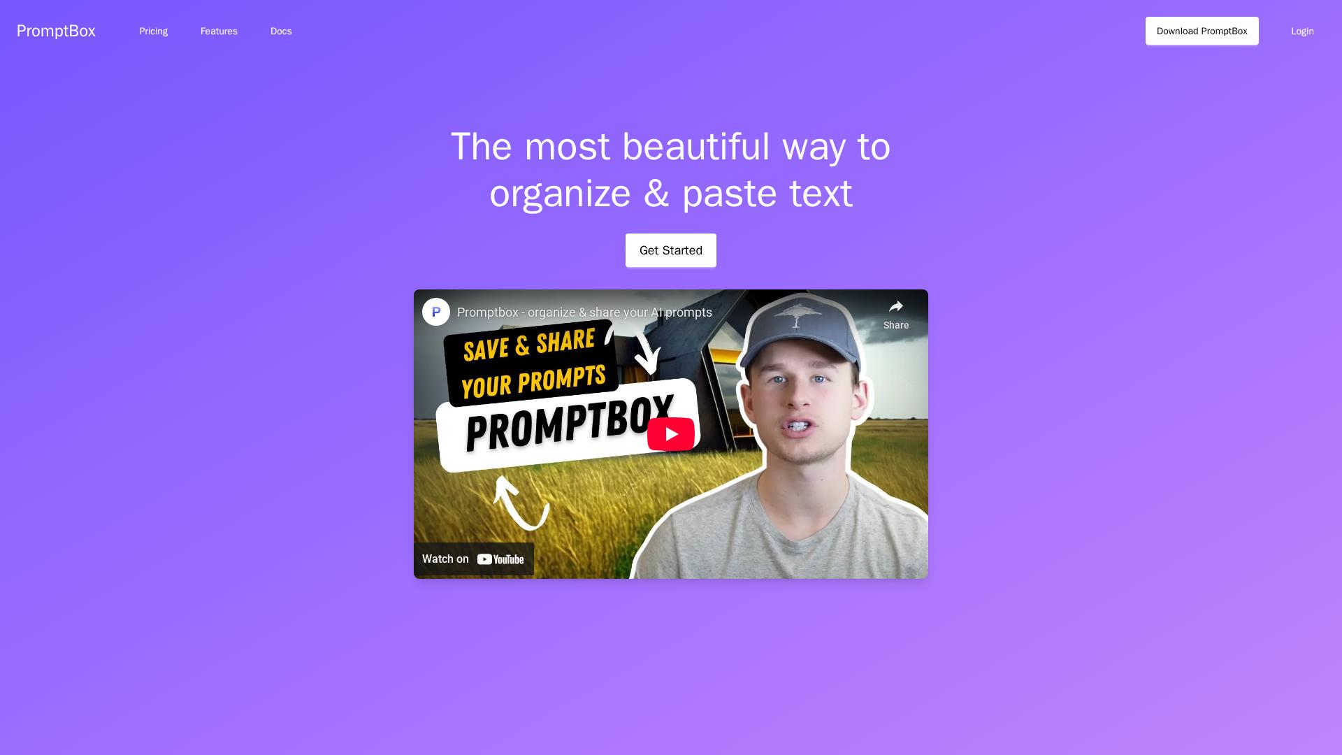 Image associated with PromptBox