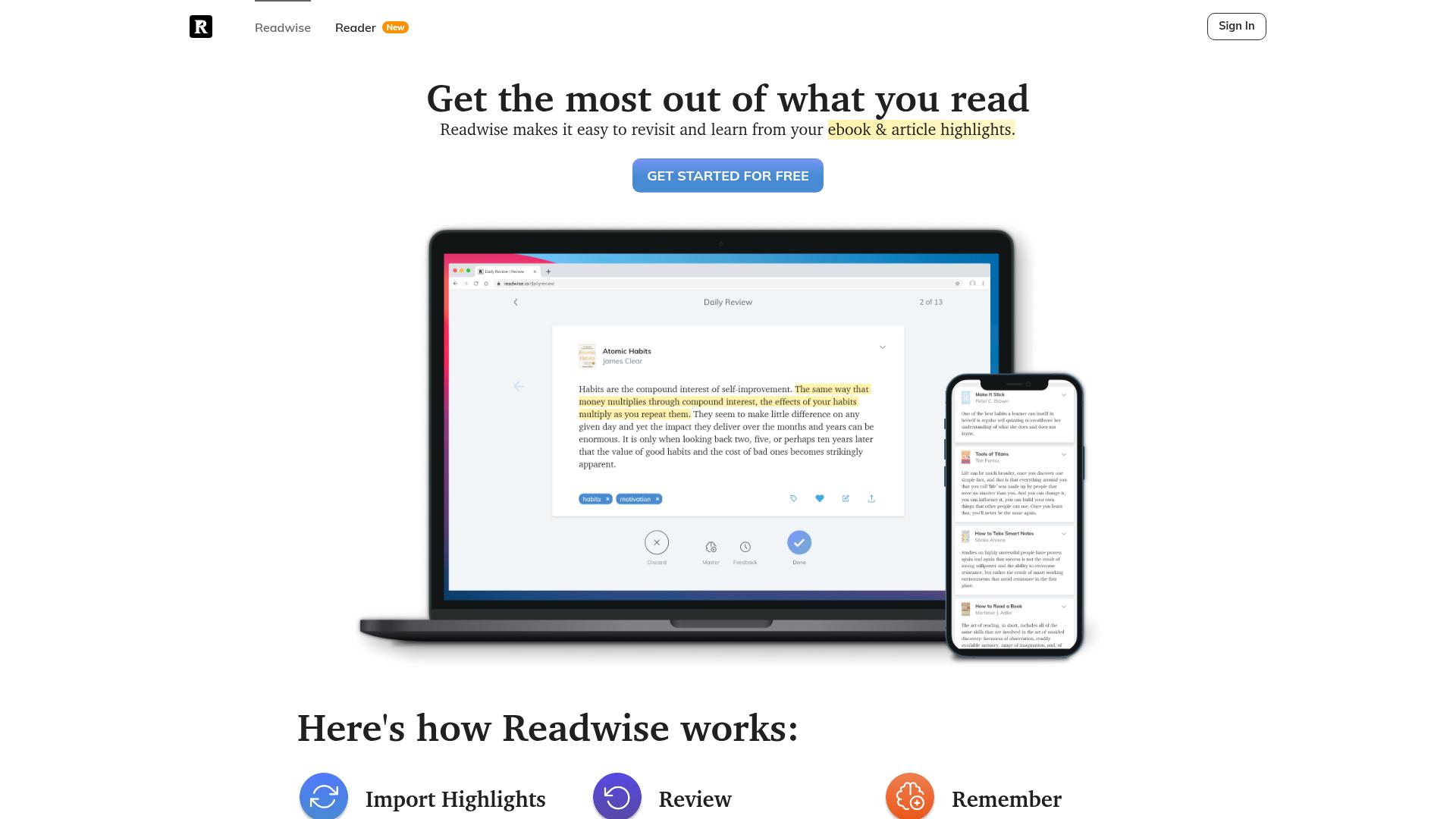 Image associated with Readwise
