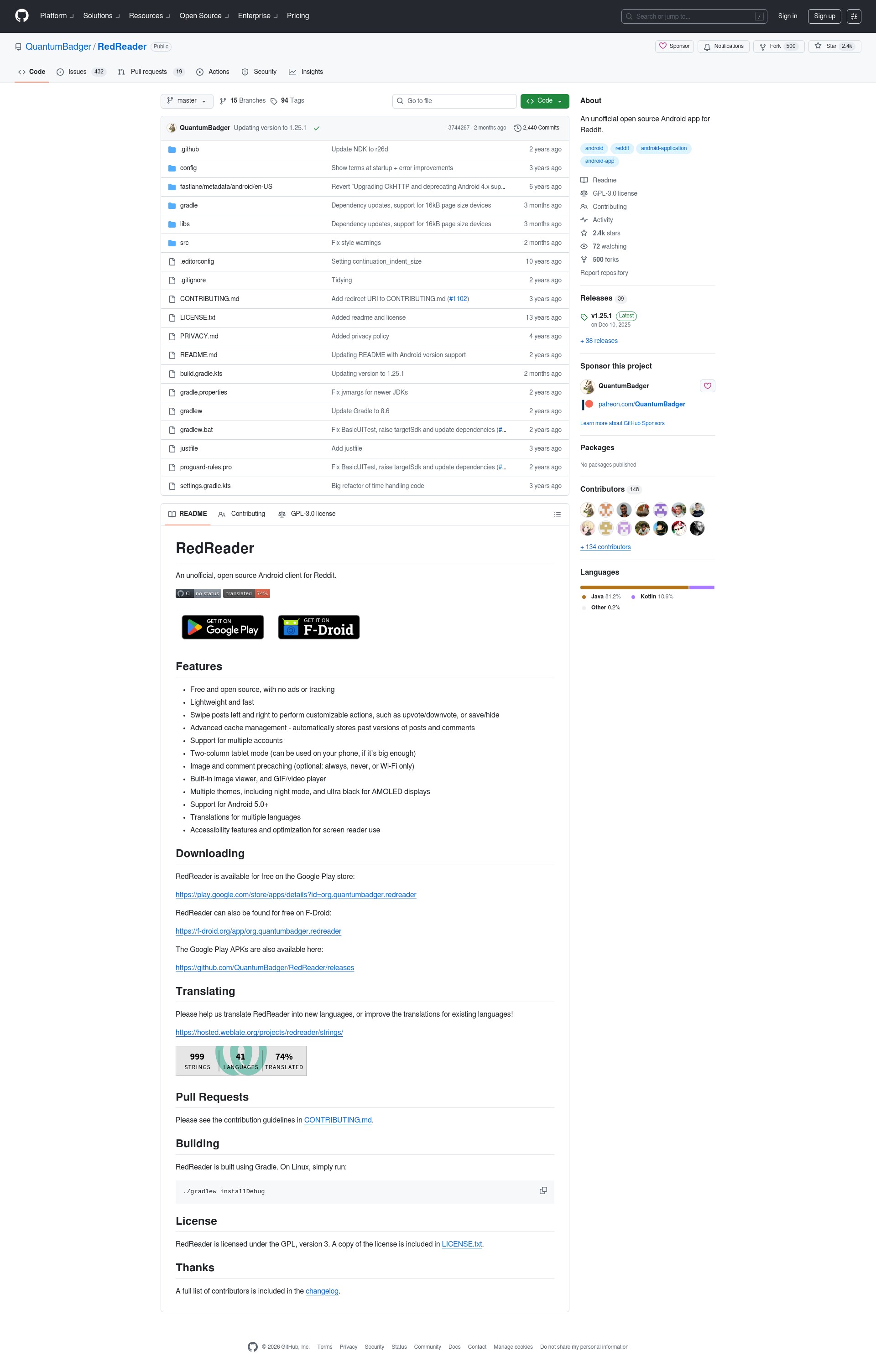 Image associated with RedReader