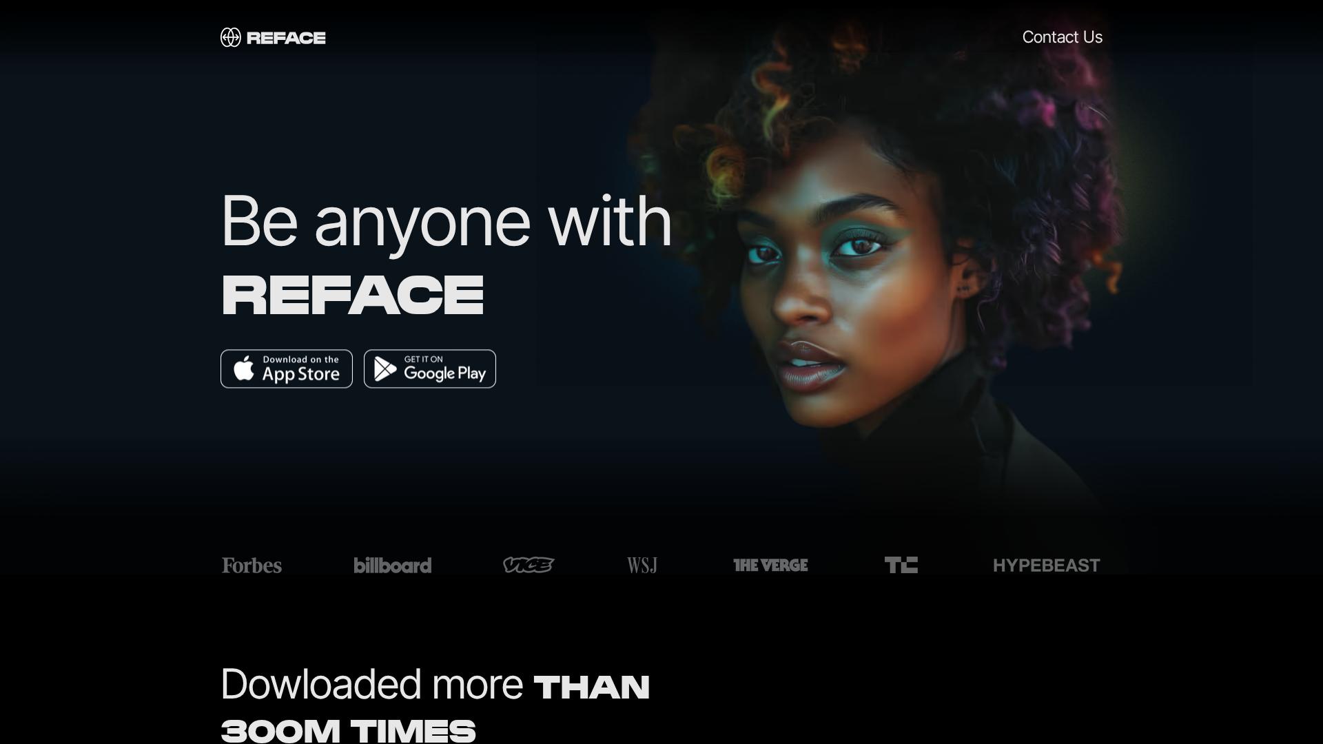Image associated with Reface