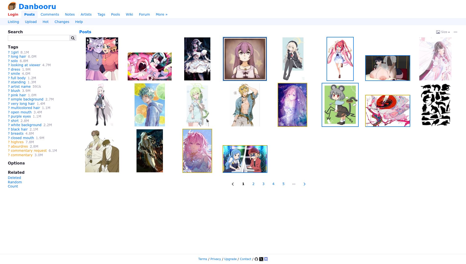Image associated with Safebooru
