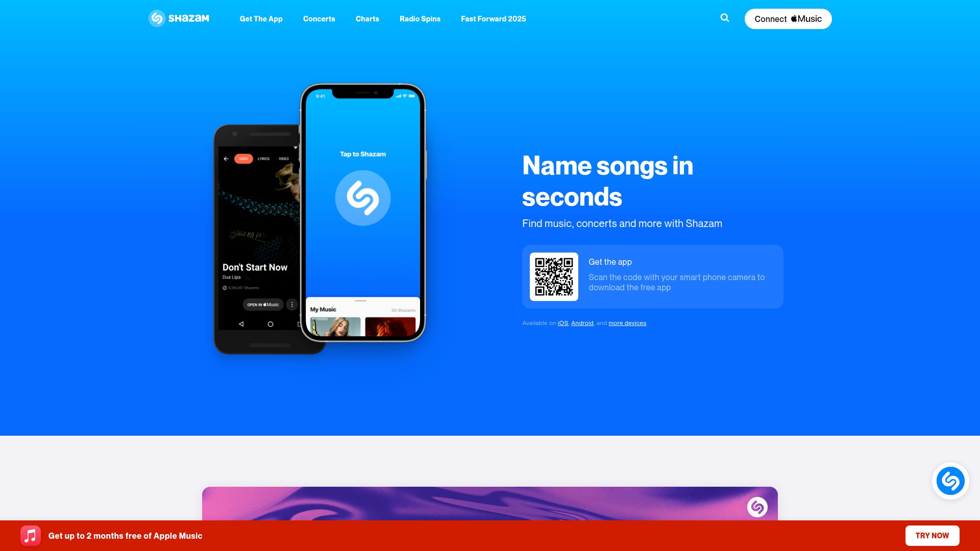 Image associated with Shazam