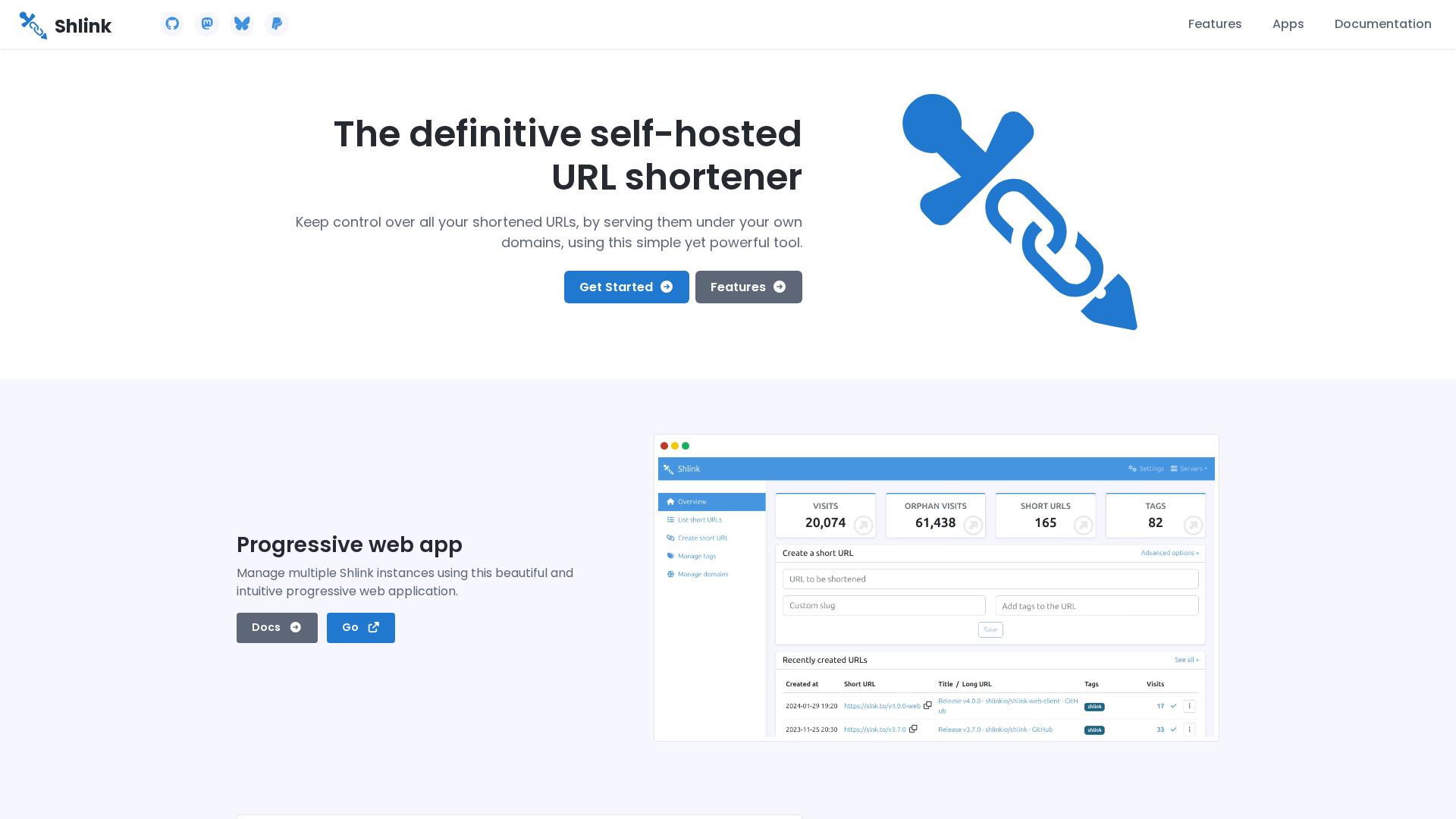 Image associated with Shlink