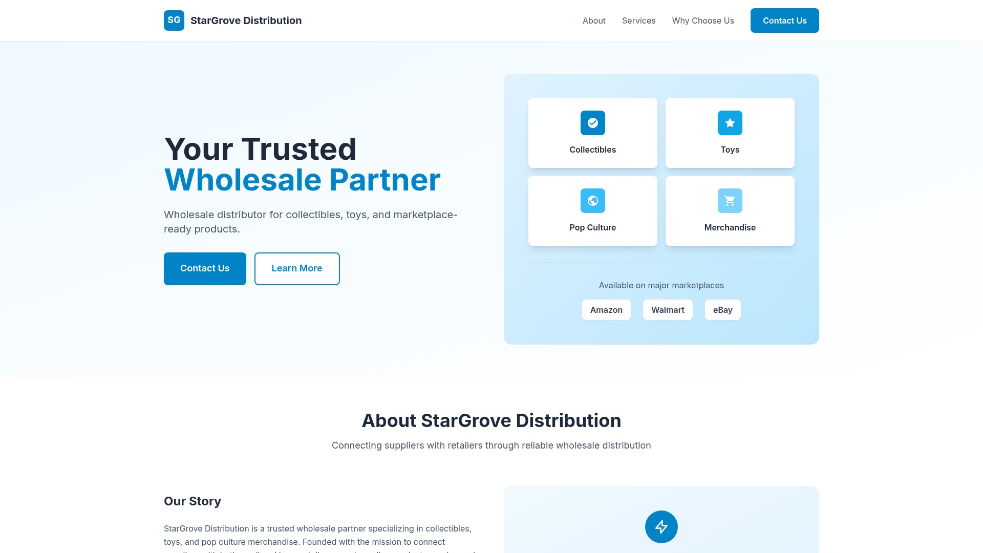 Image associated with StarGrove Distribution