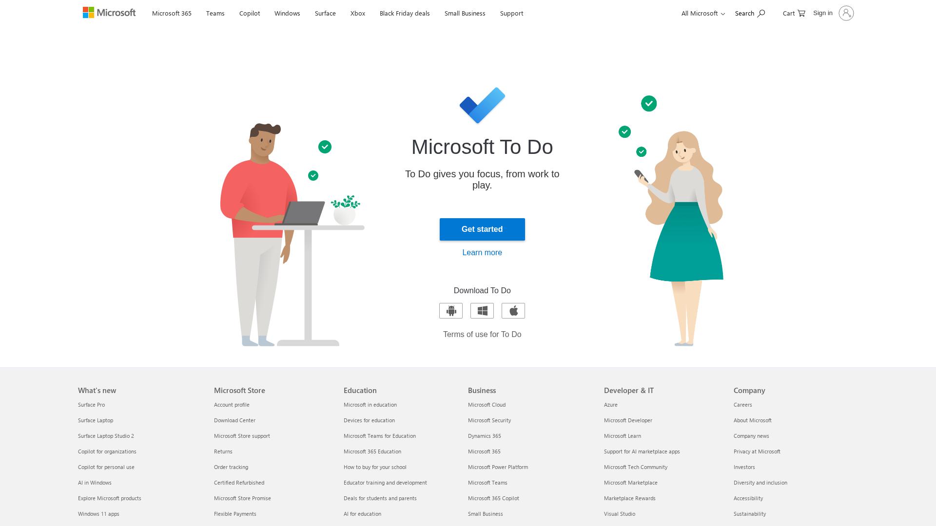 Image associated with Microsoft To Do